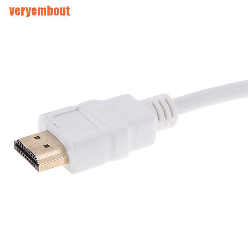 1 Đầu Chuyển Đổi Hdmi Sang Vga Hd 1080p Màu Trắng | BigBuy360 - bigbuy360.vn