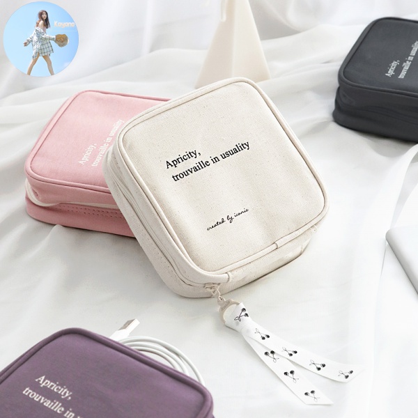 Túi Đựng Đồ Đa Năng Chất Liệu Cotton Phong Cách Hàn Quốc | BigBuy360 - bigbuy360.vn