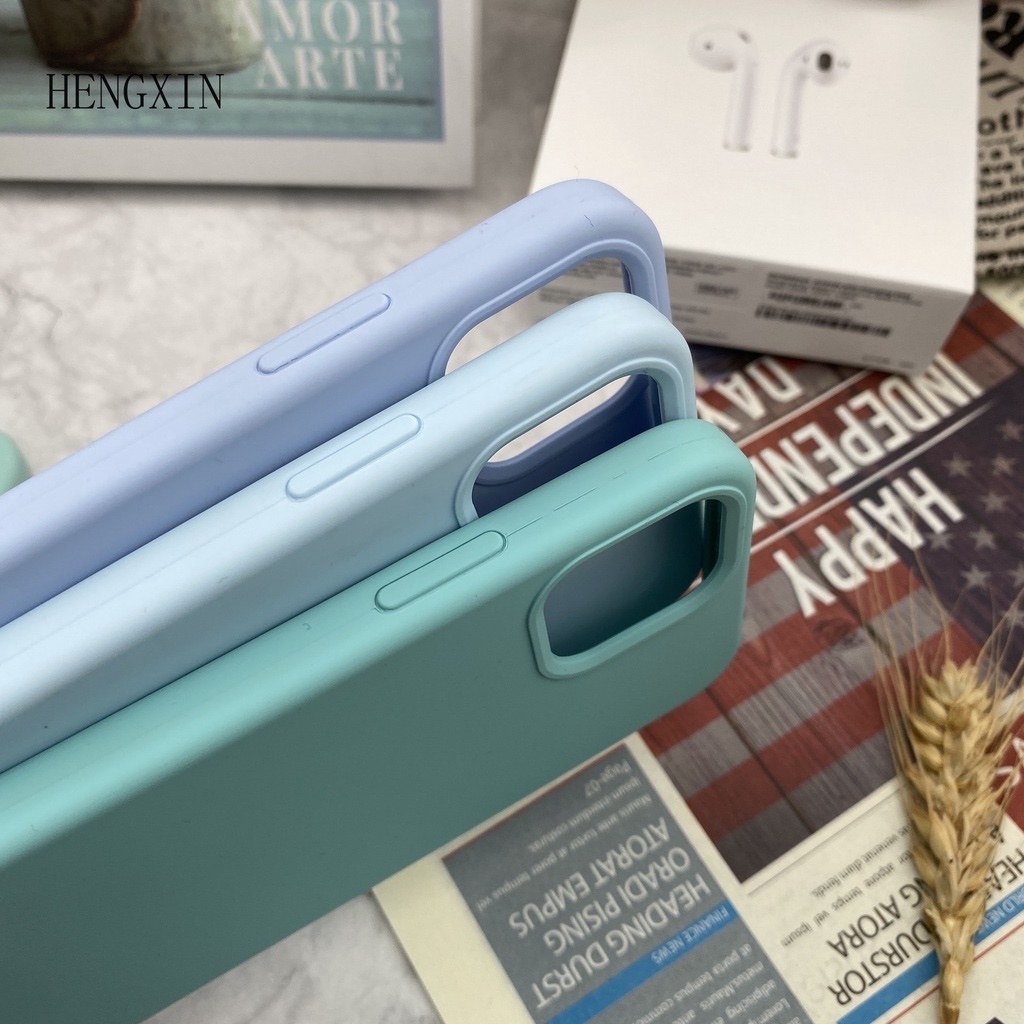 Ốp điện thoại silicone nhiều màu thích hợp cho IP 6 6s 7 8 7p 8p x xs xsmax 11 11promax 12 12pro 12promax 13 13pro max