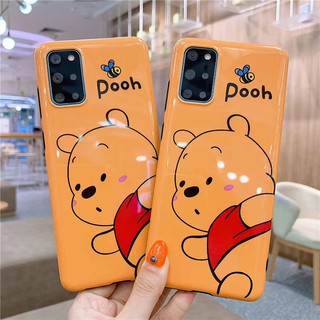 Ốp điện thoại mềm hình gấu Pooh dễ thương cho SAMSUNG S20 UTRA S20+ S10+ NOTE 9 NOTE 10+