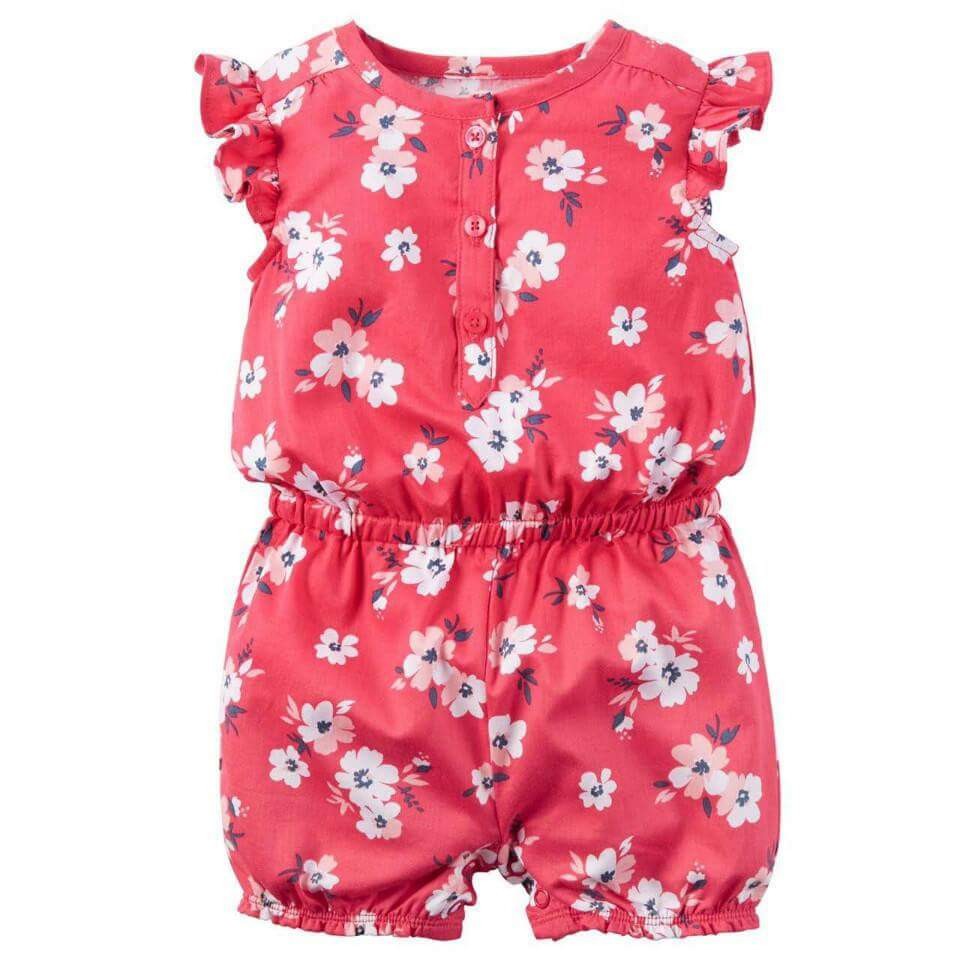 Jumsuit Carter's cho bé gái 4-5kg