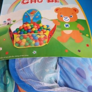 Lều bóng kèm 100 bóng cho bé
