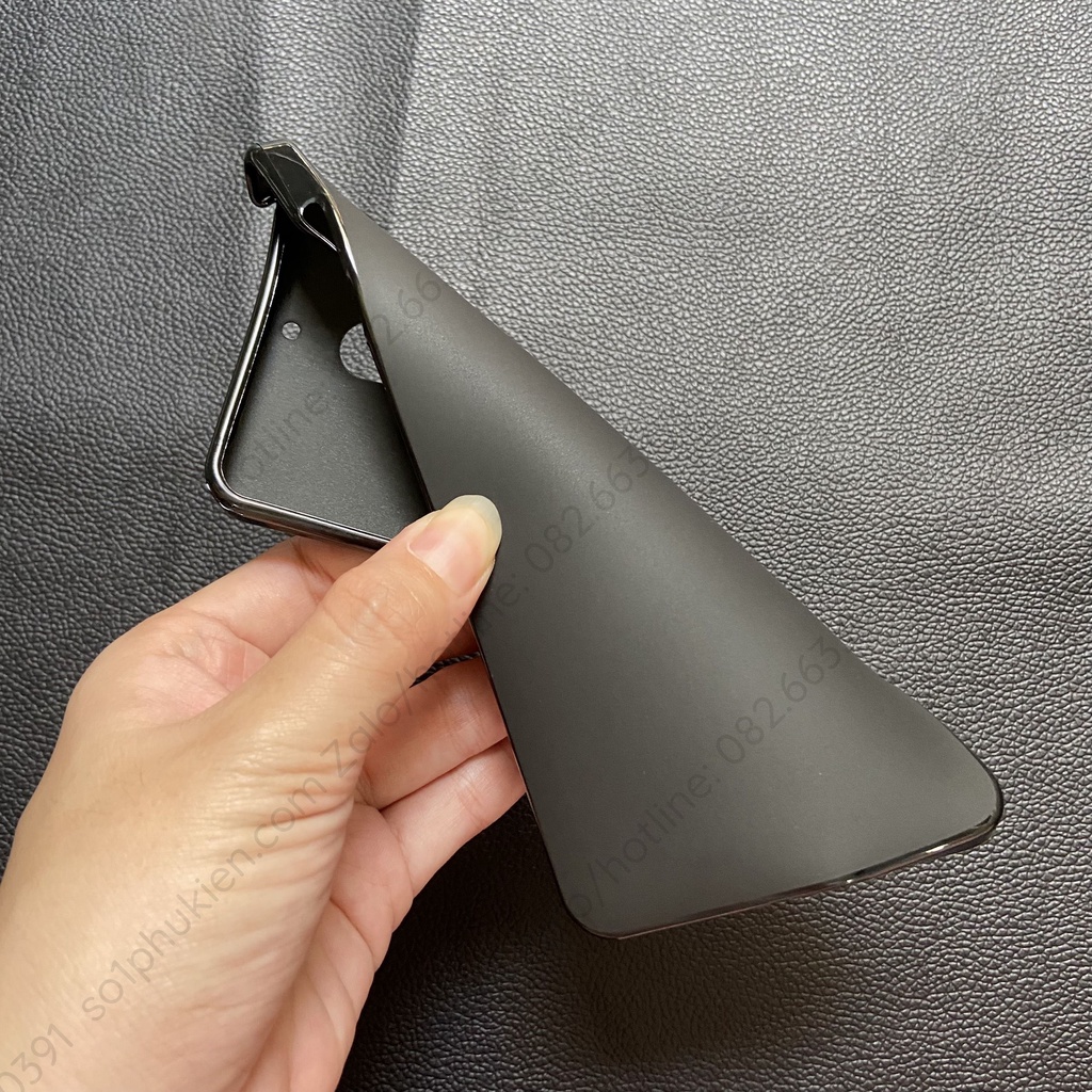 Ốp lưng Nokia 6 loại dẻo đen trơn TPU và dẻo trong nhám bền đẹp
