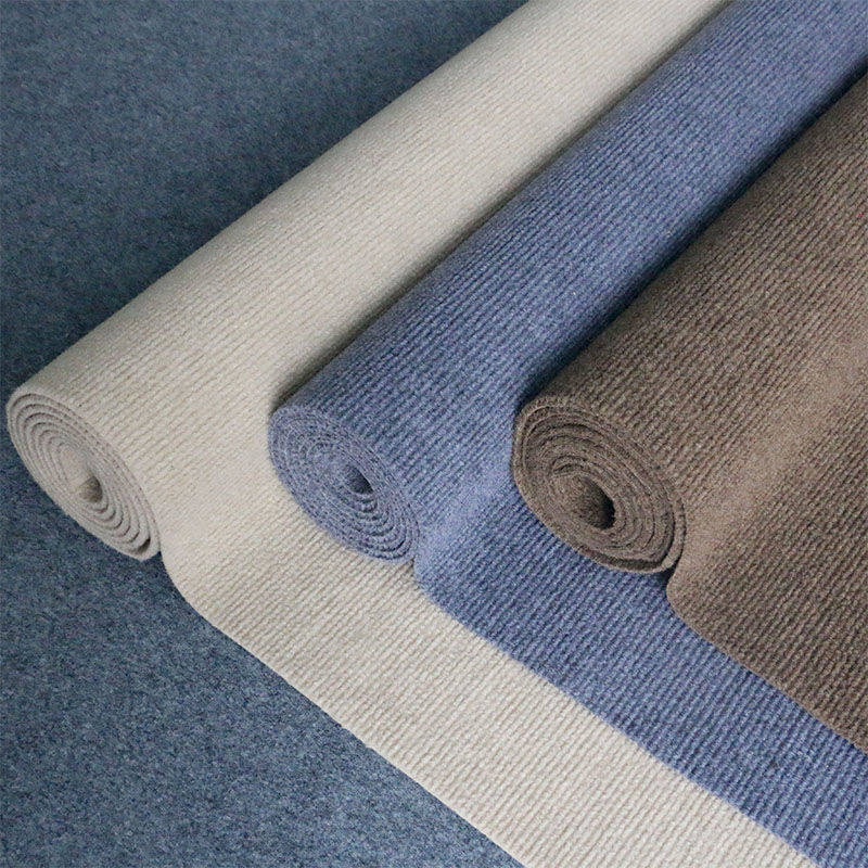 Thảm cuộn màu xám văn phòng thương mại diện tích lớn