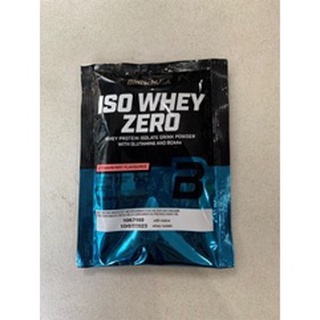 Sample dùng thử sữa dinh dưỡng tăng cơ bắp biotech iso whey zero - 1 lần dùng