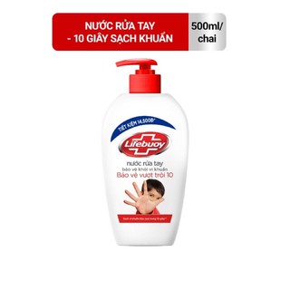 Nước rửa tay Lifebuoy 450g (4 màu) bảo vệ mùa dịch