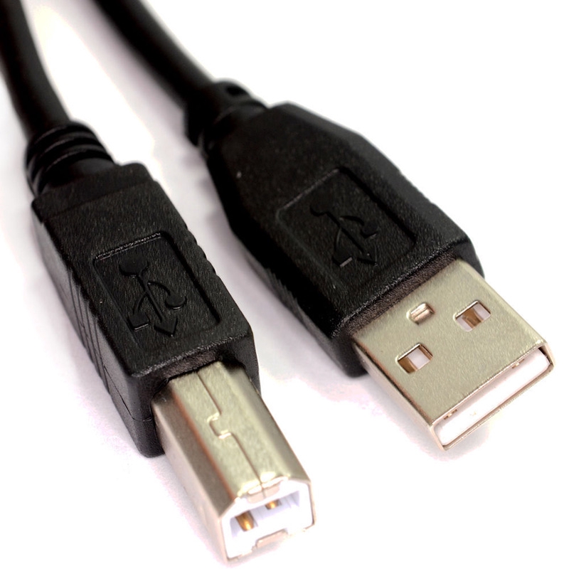High Cable Speed For Printer Device A to B Shielded USB 2.0 28AWG 0.5m Adapter | BigBuy360 - bigbuy360.vn