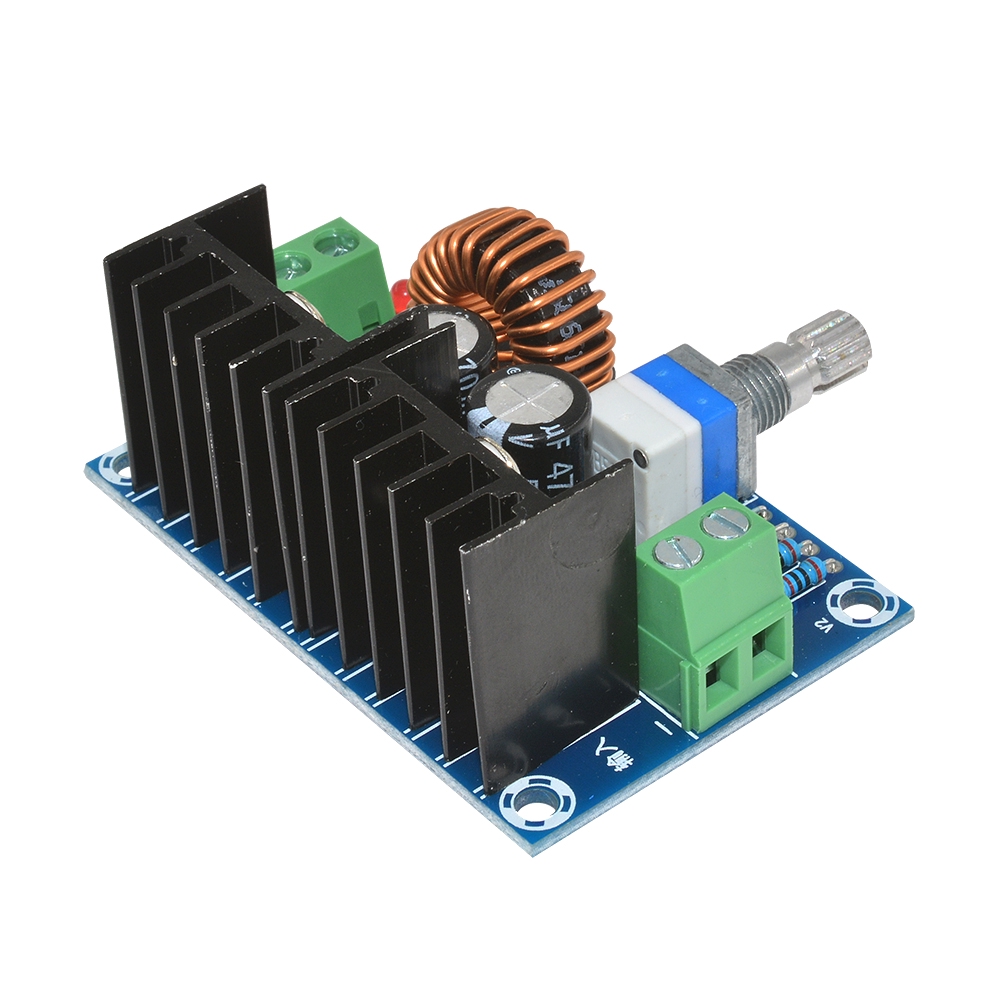 DIYMORE Mô đun điều chỉnh nguồn điện giảm áp DC-DC 4V-40V 1.2V-36V 8A 100W