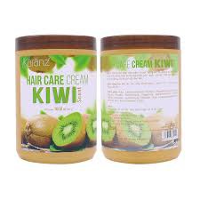 KEM Ủ TÓC Karanz Kiwi 1000ml DƯỠNG TÓC MỀM MƯỢT ,HẾT KHÔ XƠ