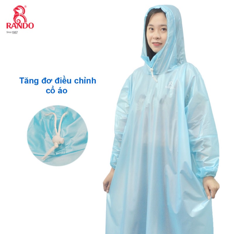 Áo mưa 1 Người RANDO Easy Trum | Siêu Nhẹ, Siêu Bền | Kounbox