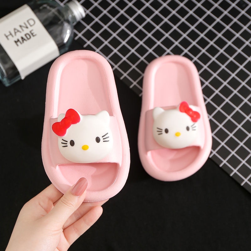 Dép Đi Trong Nhà Chống Thấm Nước Họa Tiết Hoạt Hình Cho Bé