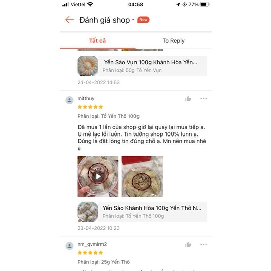 Tổ Yến Thô Nguyên Chất Khánh Hòa Yến Thô Nguyên Tổ Ít Lông Loại 1