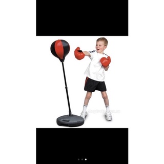 Bộ Đồ Chơi Đấm Bốc Cho Bé Boxing Set (có găng tay, trụ đỡ, giá đỡ)
