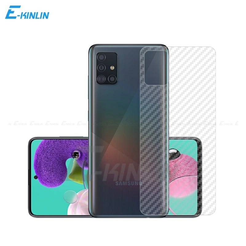 Dán lưng Carbon Samsung A51FREESHIP Từ 50k  vân Caro chống mồ hôi