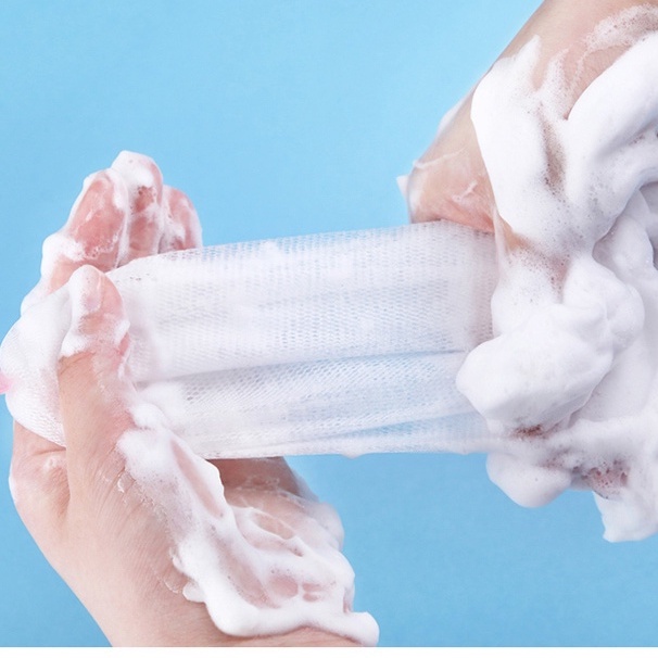 Túi Lưới Tạo Bọt Xà Phòng Rửa Mặt Tiện Dụng