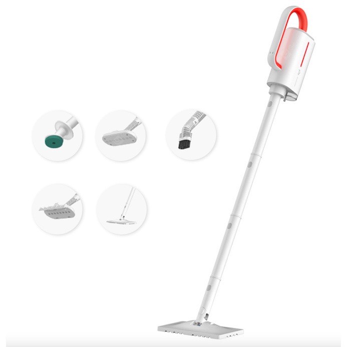 Máy Vệ Sinh Lau Nhà Cửa Hơi Nước Nóng Cầm Tay Deerma ZQ610/ ZQ600, Chế Độ Kháng Khuẩn Cao Cấp