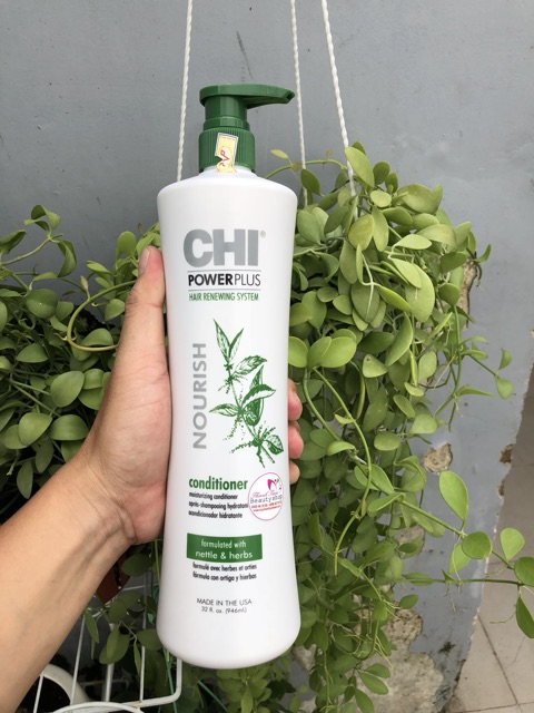 Dầu xả chống rụng, kích thích mọc tóc CHI Power Plus Nourish Conditioner 946ml