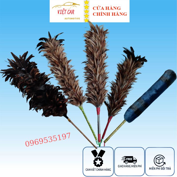 Chổi lông gà - Hàng thủ công cao cấp