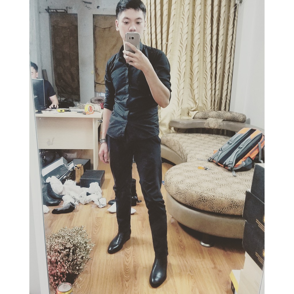 Harness Boot Leather  1:1 authentic