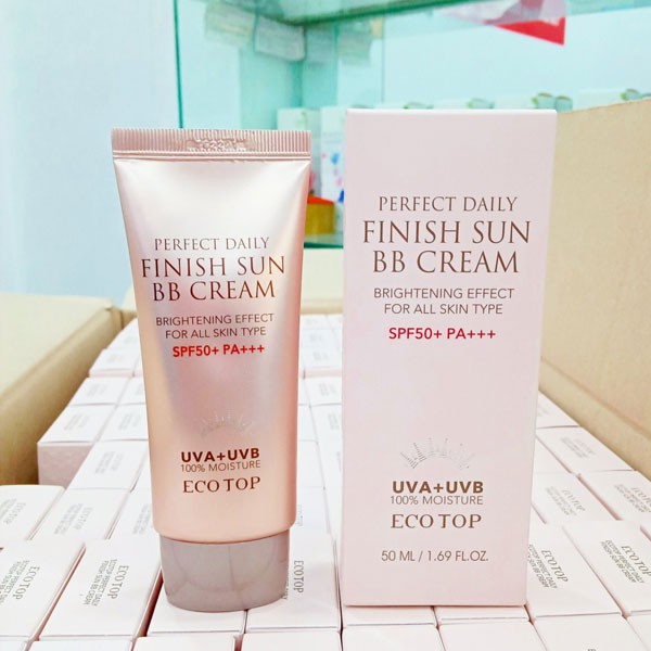 Kem Nền Chống Nắng EcoTop Perfect Daily Finish Sun BB Cream