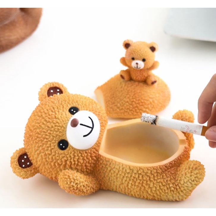 Gạt Tàn Thuốc Lá Hình Thú cao cấp siêu bền, tiện dụng, làm vật trang trí xinh xắn