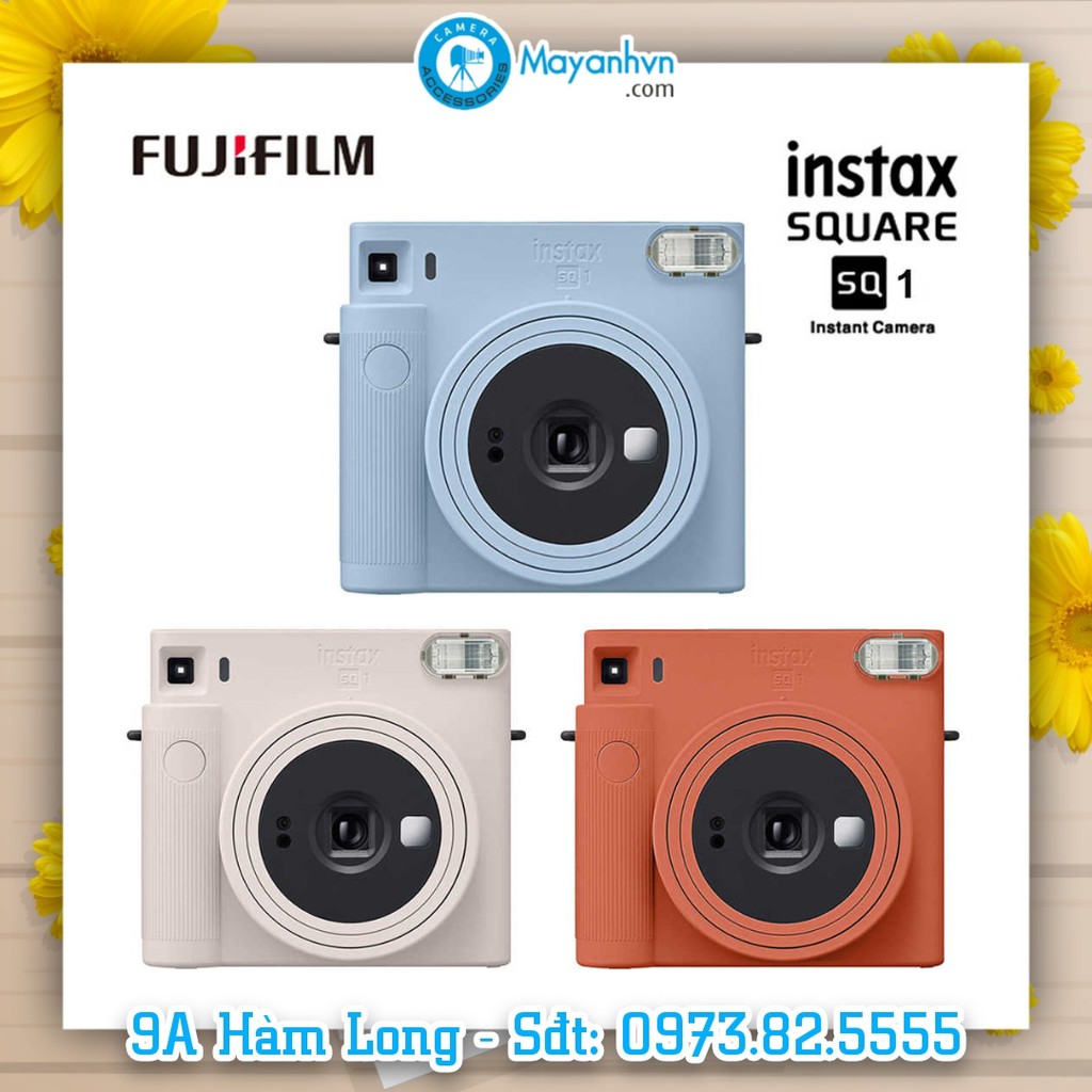 Instax SQUARE SQ1 - Máy chụp ảnh lấy ngay chính hãng Fujifilm (Bảo hành 12 tháng)