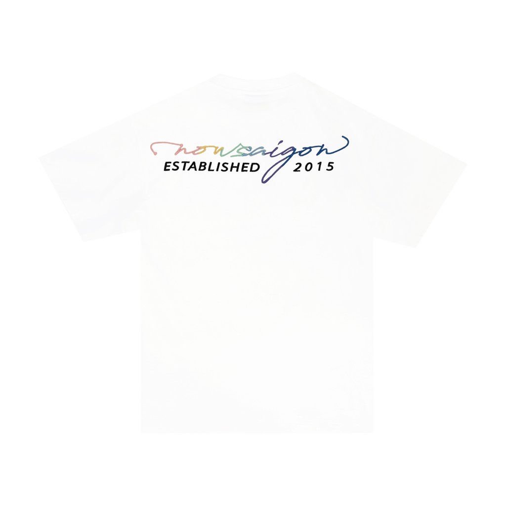 Áo thun NEEDS OF WISDOM Multicolor Embroidered Tee