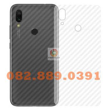 Miếng dán mặt lưng skin carbon Xiaomi Redmi Y1 Lite/ Y3/ Y2