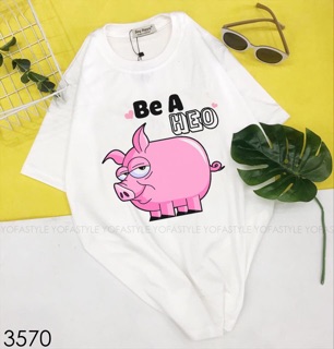 Bộ hình áo thun con heo 2