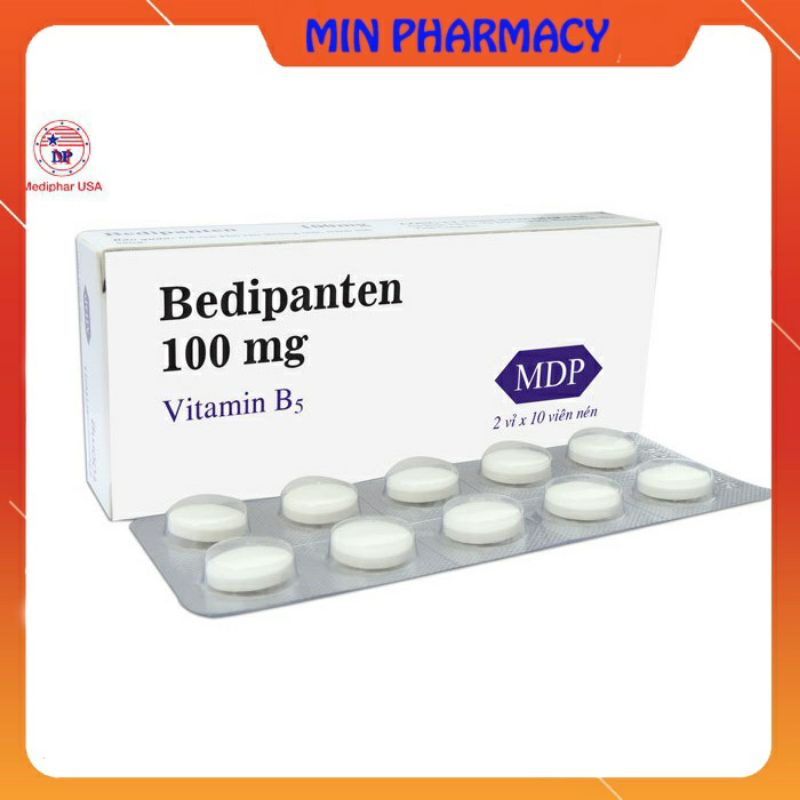 BEDIPANTEN 100MG - Bổ sung vitamin B5