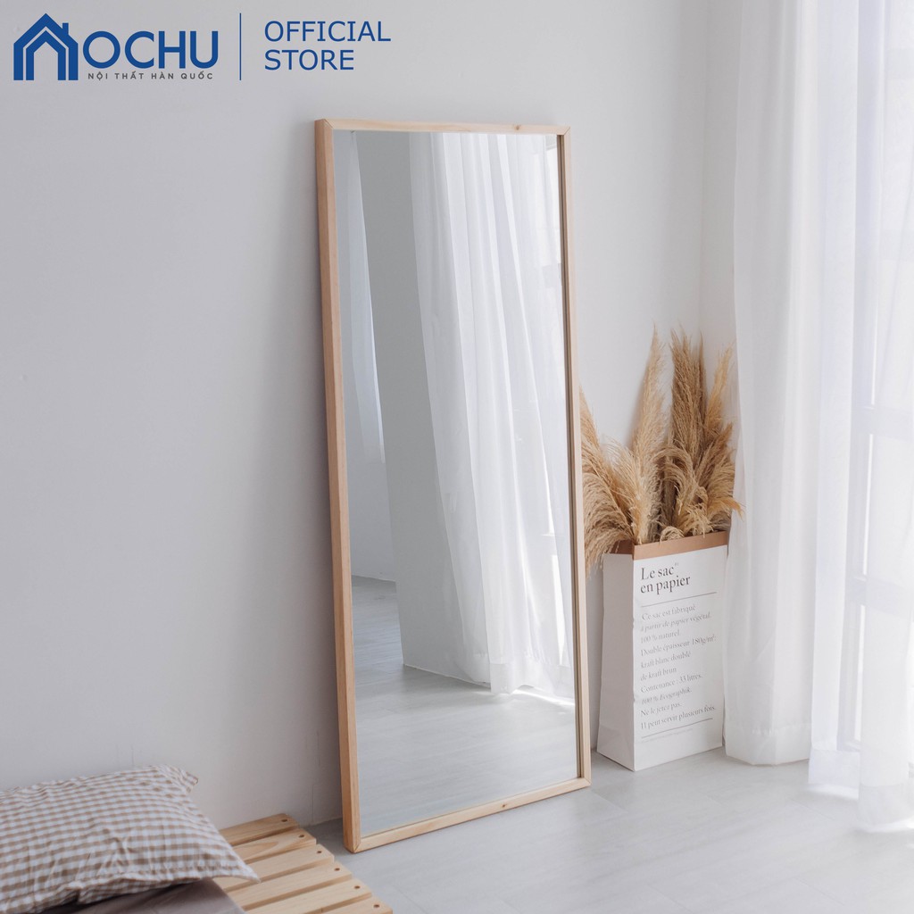 Gương Đứng Soi Toàn Thân Khung Gỗ OCHU - Mirror L - Natural | BigBuy360 - bigbuy360.vn