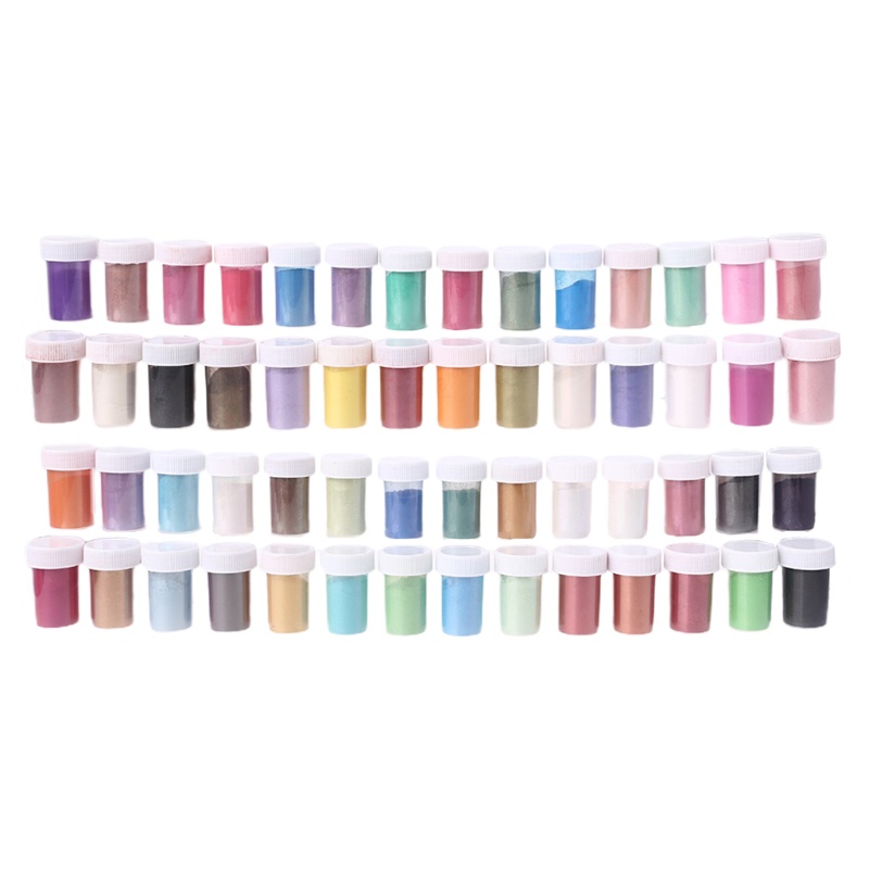 Bột Khoáng Mica Ngọc Trai 48 / 56 Màu Tự Nhiên Dùng Làm Trang Sức