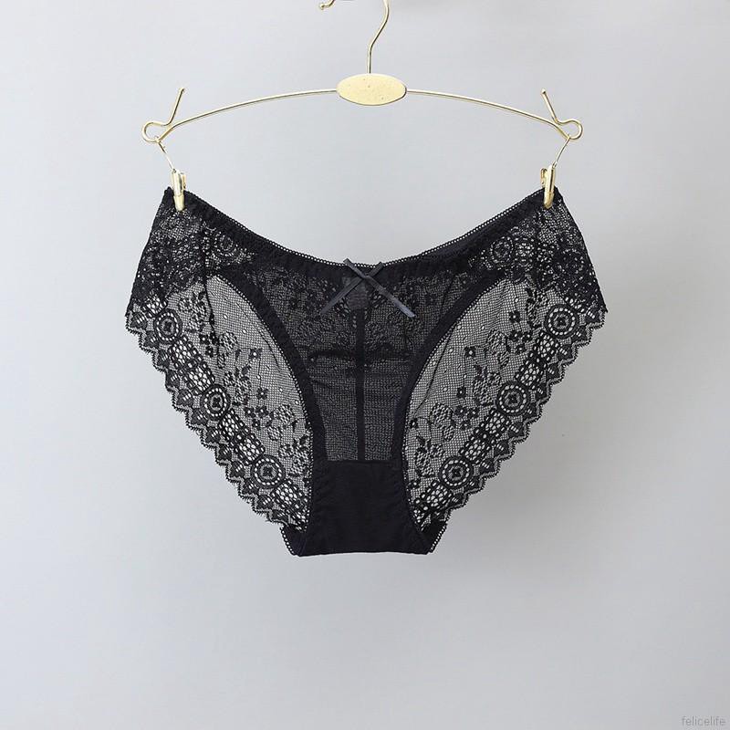 Quần Lót Ren Lưng Thấp Màu Sắc Nhã Nhặn Dành Cho Nữ | BigBuy360 - bigbuy360.vn