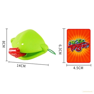 ◕Ω◕Chameleon Lằn Mặt nạ vẫy lưỡi Lick Cards Board Game