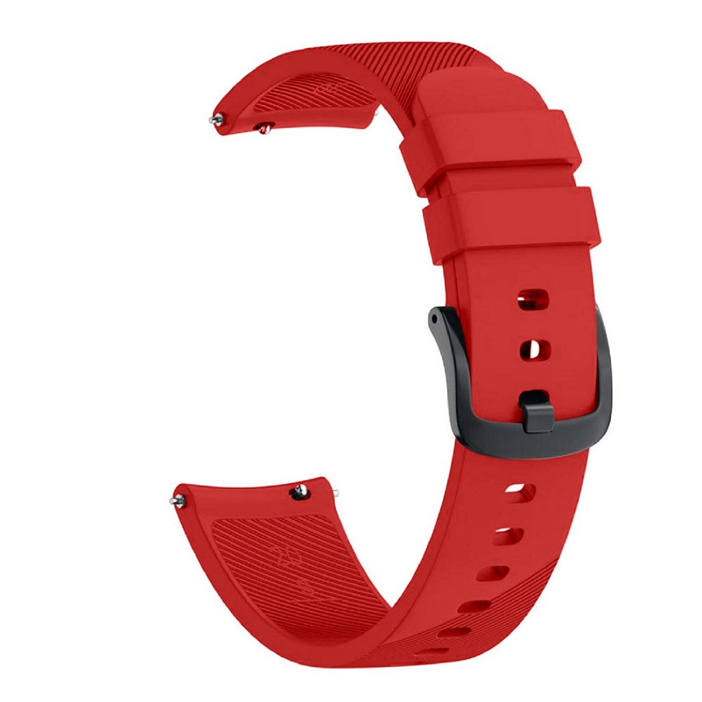 Dây Đeo Silicone Cho Đồng Hồ Thông Minh Samsung Galaxy watch Active 2 40mm 44mm watch 5 watch5 pro watch4 watch 4 classic 42mm 46mm