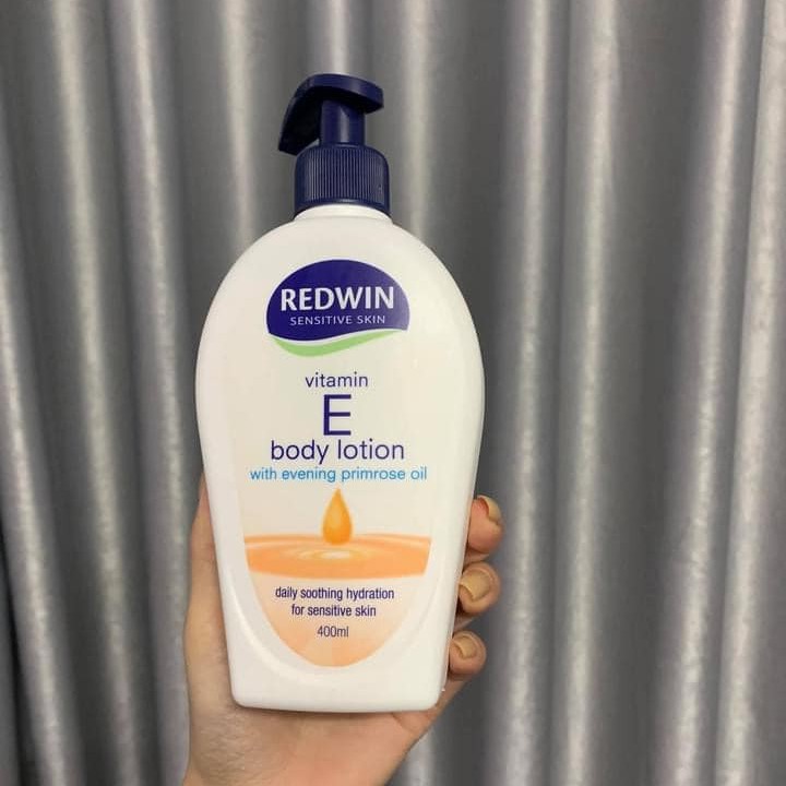 Sữa Dưỡng Thể Body Lotion Redwin Úc - Sữa Dưỡng Ẩm, Sáng Da Vitamin E Redwin Úc 400ML