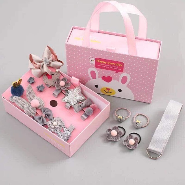(FREE SHIP) Set Nơ buộc tóc quai xách cho bé ❤️❤️❤️ &lt;3