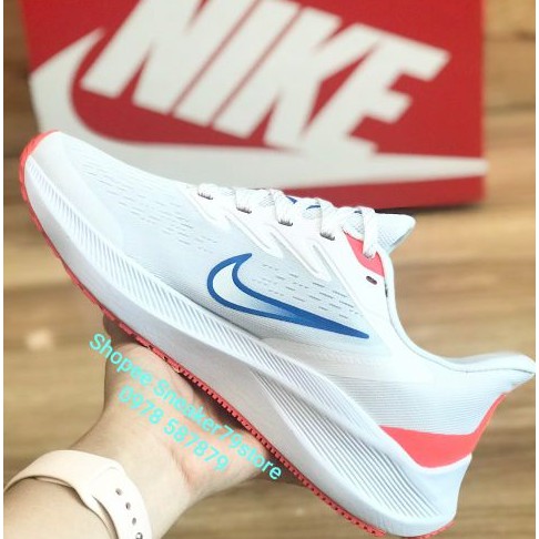 Giày Nike Zoom Winflo 7 (20) White Nữ [Chính Hãng - FullBox] Hình Ảnh Thực Chụp Tại Sneaker79store