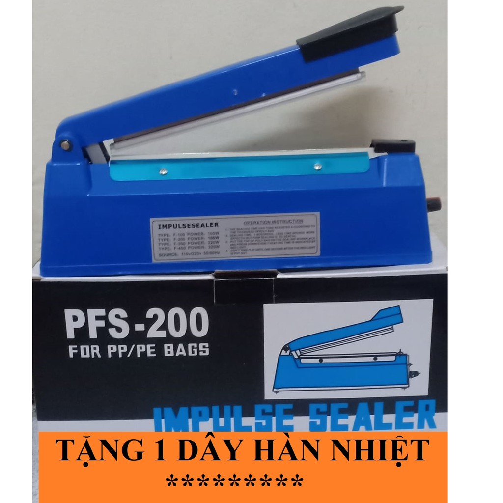 MÁY HÀN MIỆNG TÚI PFS200 tặng 1 dây nhiệt
