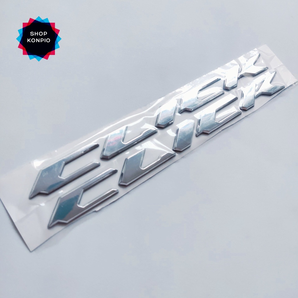 Cặp Tem Chữ Click Thái Dập Nổi Dán Xe Chống Thấm Cực Đẹp