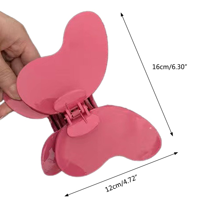 Kẹp Tóc Càng Cua Bằng Acrylic Thời Trang Thu Đông Tinh Tế Cho Nữ