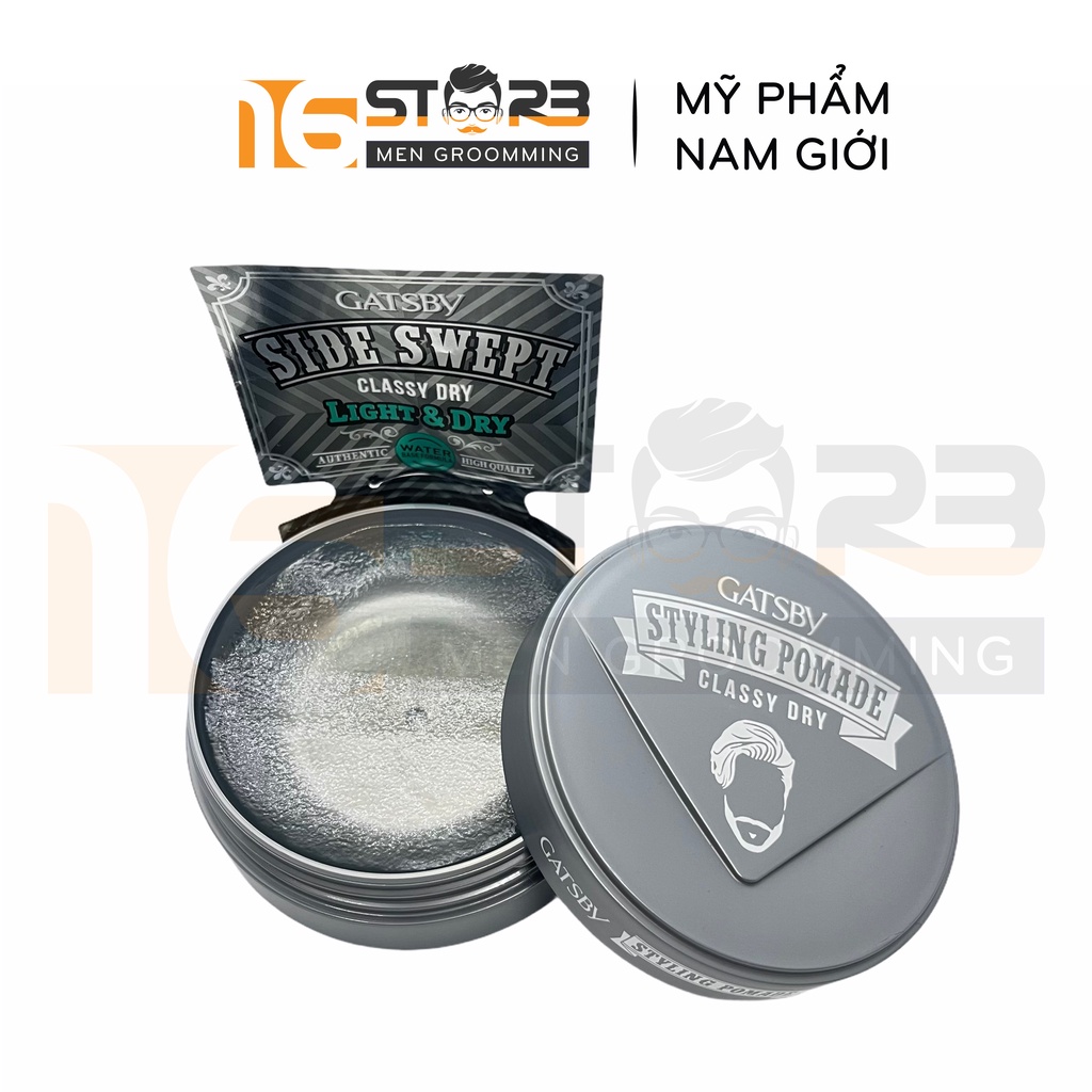 [Chính Hãng 100%] Sáp Vuốt Tóc Gatsby Styling Pomade 75g