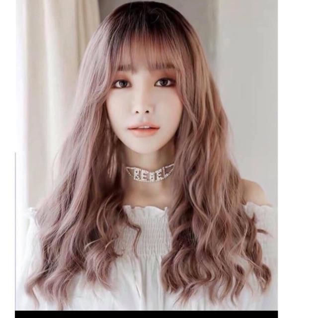 Tóc giả nguyên đầu nữ ❤️ FREESHIP  tóc giả nguyên đầu xù lửng 8184