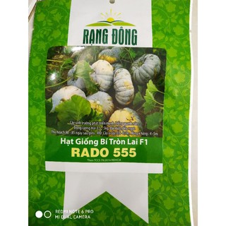 Hạt giống bí tròn lai f1 1gr❤️freeship xtra❤️