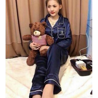 ĐỒ BỘ PHI LỤA CAO CẤP TAY DÀI - ẢNH THẬT