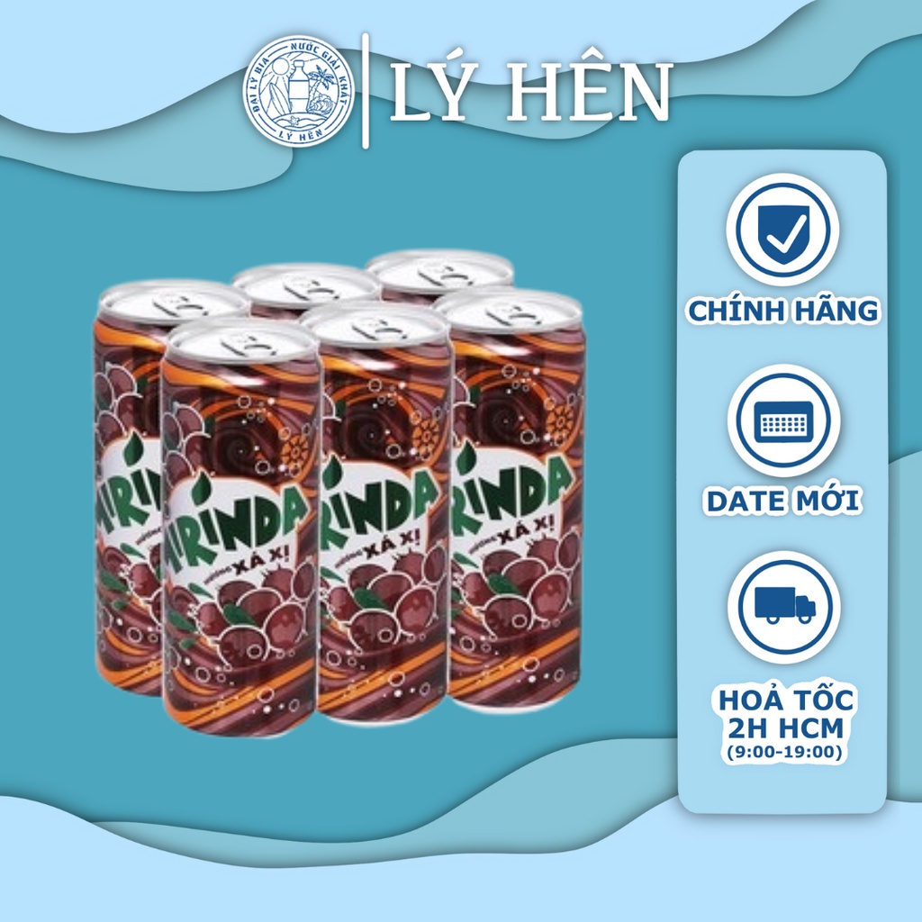 Thùng 24 lon nước ngọt có gas mirinda xá xị - ảnh sản phẩm 4