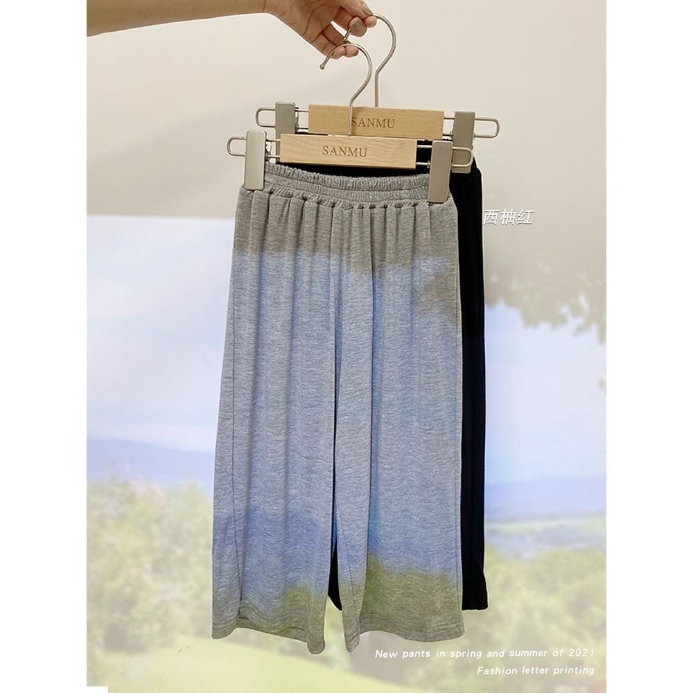 [Babycat Hàng Có Sẵn Bán Chạy Quần Ống Rộng Nhỏ Phong Cách Nhật Bản Hàn Quốc Mùa Hè Hè Dành Cho Bé Trai