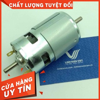 Motor RS775 / Động cơ 12V-24V / Motor hai đầu 12V-24V 5600 rpm