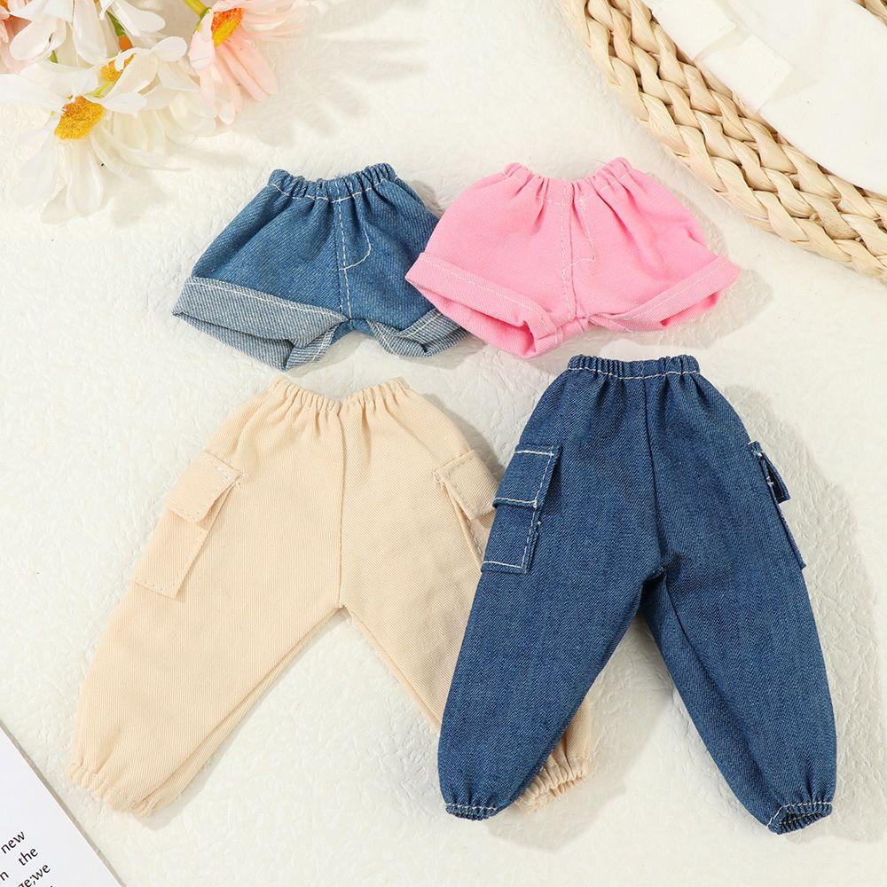 Bộ Quần Jeans Và Áo Tay Ngắn Xinh Xắn Dành Cho Búp Bê BJD 11.5 &quot;1 / 6