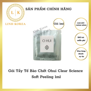 Gói Tẩy Tế Bào Chết Ohui Clear Science Soft Peeling 1ml